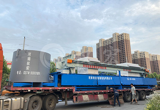 車載式打樁清淤泥漿壓濾機(jī)